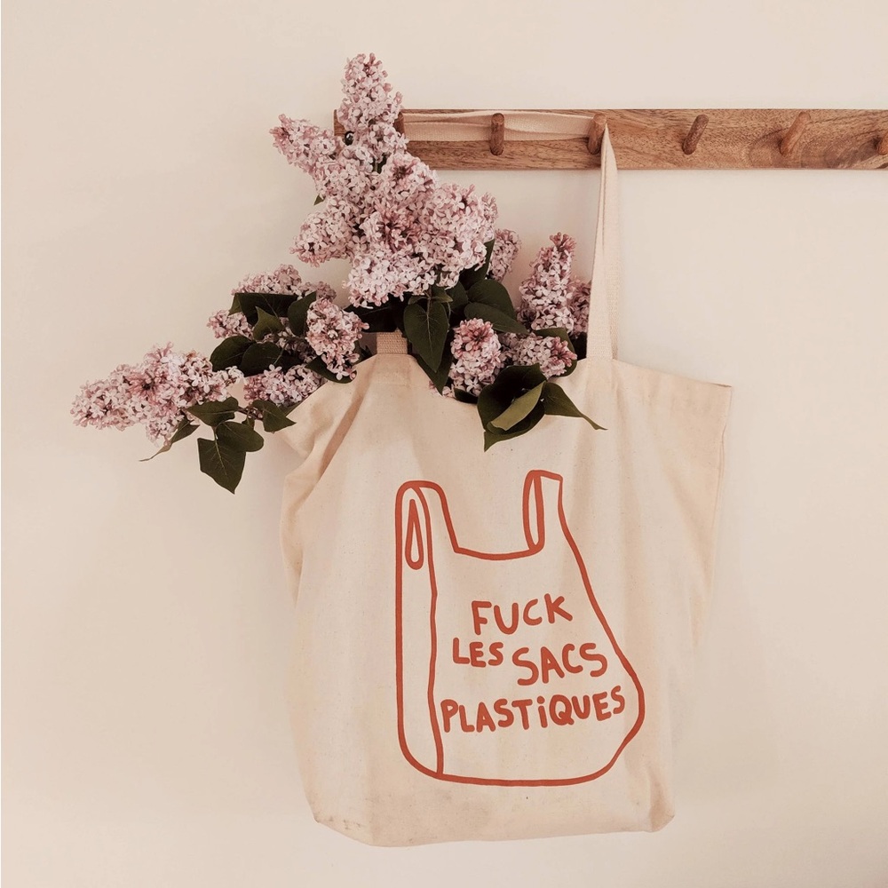 Eco-Friendly Cream Tote Bag